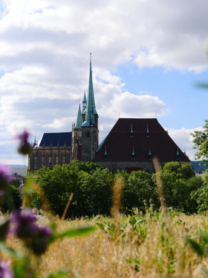 Wohnung Mit Blick Auf Die Zitadelle Petersberg - 3 Zimmer Erfurt Exterior photo